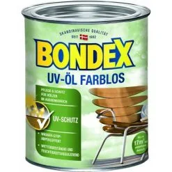 Bondex UV Huile Universelle Incolore 0,75 L - 365223