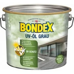 Bondex Huile De Bois Gris UV 2,5 L - 377947
