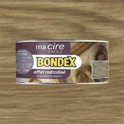 BONDEX Ma Cire Facile Effet Métallisé Wengé Or 0,25 L - Wengé Or