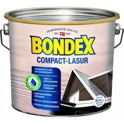 BONDEX Soldes 18 Bondex Compact Lasur Blanc 0,75 L - 381229