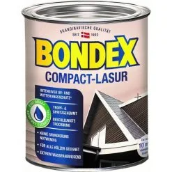 BONDEX Soldes 20 Bondex Compact Lasur Blanc 2,5 L - 381243