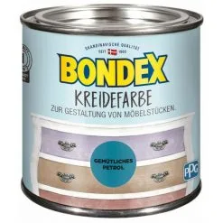 Bondex Craie Couleur Petrol Confortable 0,5 L 386533