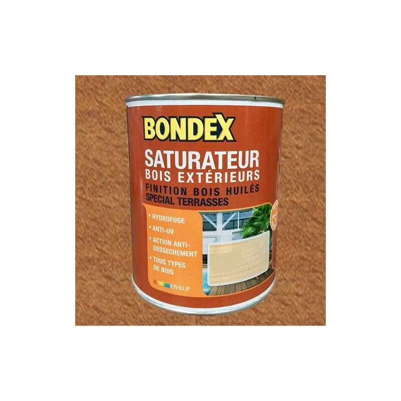 BONDEX Saturateur Bois Extérieur Teck 1 L - Teck 1 BONDEX Saturateur Bois Extérieur Teck 1 L - Teck