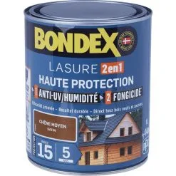 Lasure 2 En 1 Haute Protection 5 Ans - Bondex