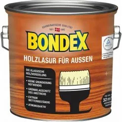 Lasure Bondex Pour Bois De Gris Foncé D'extérieur 2,50 L - 365230