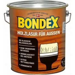 Lasure Bondex Pour Bois De Pin D'extérieur 4,00 L - 329660