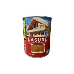 Lasure Très Haute Protection 8 Ans BONDEX Chêne 1 L